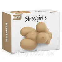 Пишний півторс для чоловіків Streetgirls №6, Телесный