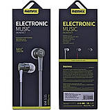 Навушники REMAX RM-535 гарнітура з мікрофоном срібляста, фото 8