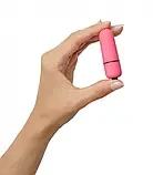 Якісна віброкуля для клітора і сосків WAOUHHH DANGER PINK, 7 режимів вібрації, Рожева