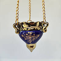 Керамічна підвісна лападка меньша (синя)