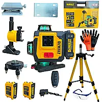 Лазерний нівелір Осепобудівник Лазерний 3D 4D для будівництва будинку Акумуляторний лазерний рівень dewalt