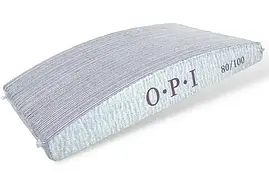 Пилочка для нігтів O.P.I півмісяць, 80/100 гріт