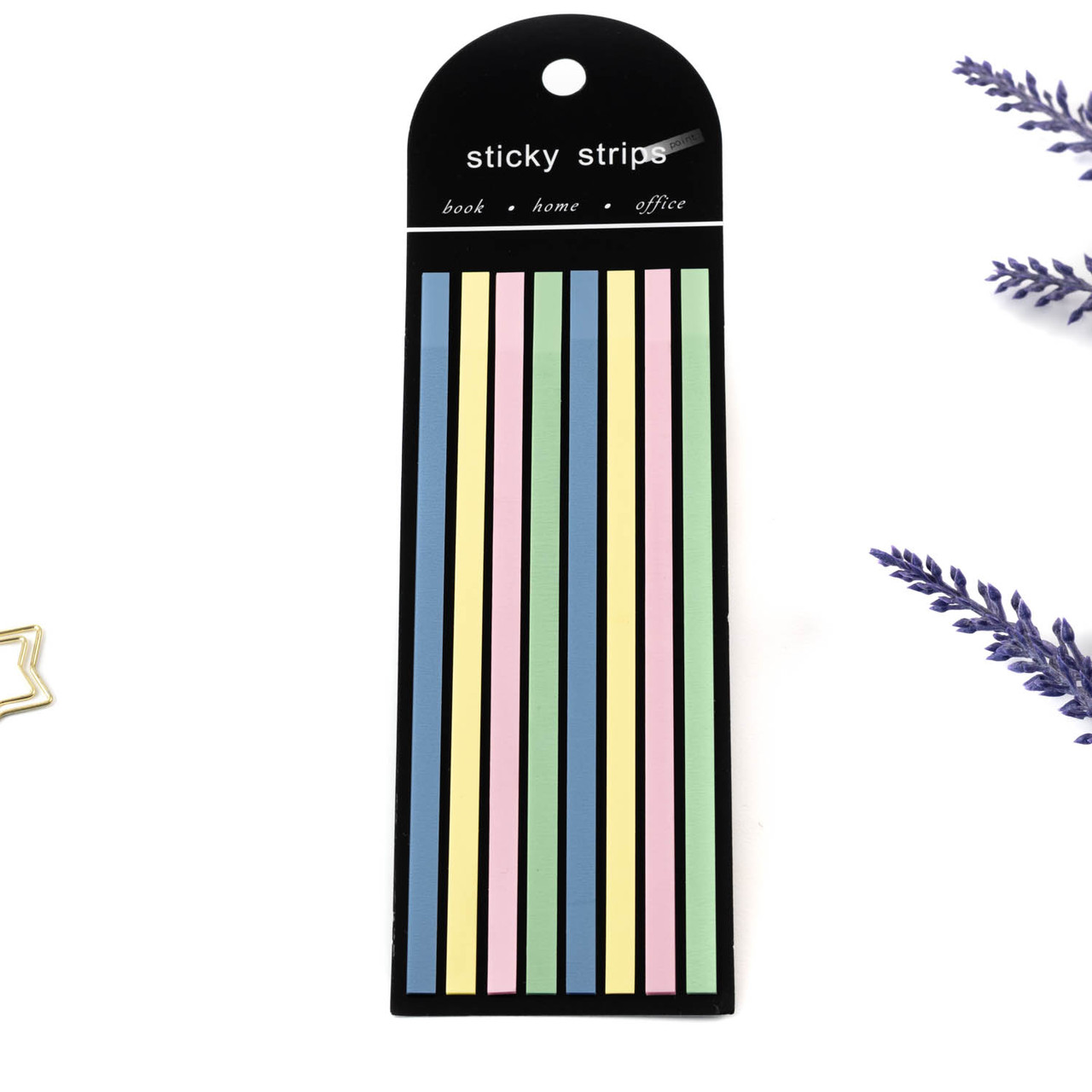 Стікери-закладки для нотаток 8 кольорів по 20шт STN007, фото 1