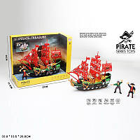 Корабель піратів 0807-38, ігровий піратський набір, корабель, фігурки
