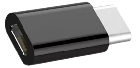 Адаптер Cablexpert micro USB - USB Type-C (F/M) Black (A-USB2-CMmF-01)