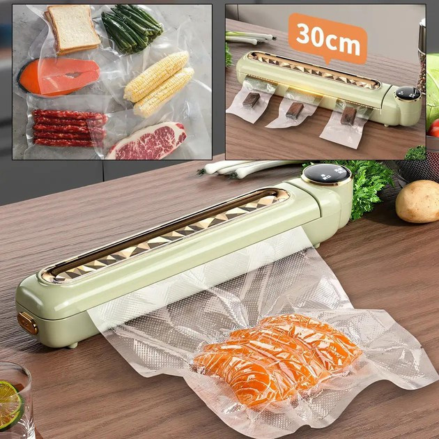 Вакуумний пакувальник LS-802 з дисплеєм Vacuum Sealer, фото 1