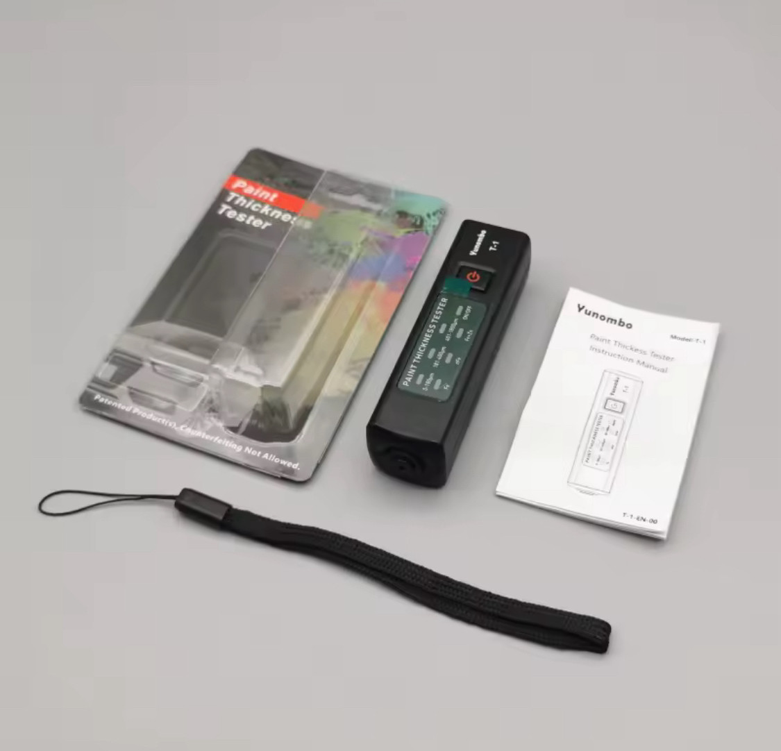 Yunombo T1 New Relese NFe+ Fe+FeZn простий швидкий товщиномір ЛКП, фото 1