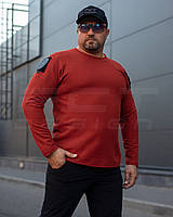 Лонгслів довгий рукав Зара Теракот