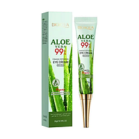 Крем для шкіри навколо очей BIOAQUA Aloe Vera 99% Multi-Effets зволожуючий 20 г