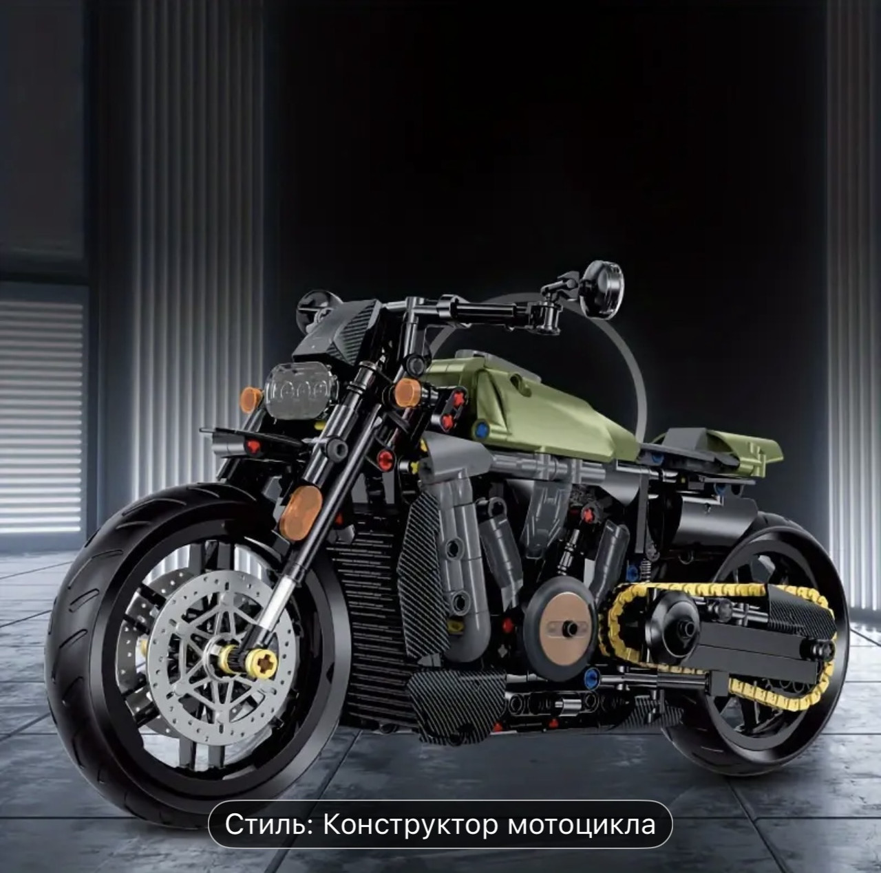 Конструктор Модель мотоцикла, фото 1