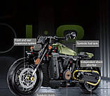Конструктор Модель мотоцикла, фото 3