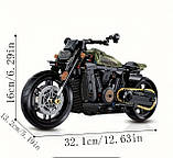 Конструктор Модель мотоцикла, фото 8