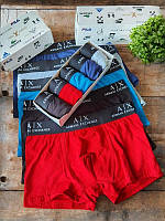 B-is Боксери труси чоловічі Emporio Armani 5 шт. у подарунковій коробці Трусы мужские боксеры нижнее белье