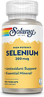 Селен Solaray Selenium High Potency 200 mcg (100 капсул)