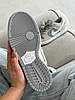 Жіночі кросівки Nike SB Dunk Wolf Grey White Найк СБ Данк бежеві з сірим замша демісезон унісекс, фото 9