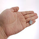 Срібний кулон оберіг молитва водія. Освячений кулон із срібла 925 проби., фото 3