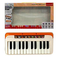 Мультифункциональное электронное пианино (ОРАНЖЕВЫЙ) MIC (275577)