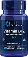 Life Extension Vitamin B12 Methylcobalamin / Вітамін Б12 Метилкобаламін 5 мг 60 пастилок