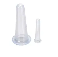 Силіконові банки для вакуумного масажу обличчя та тіла PC2-UIO