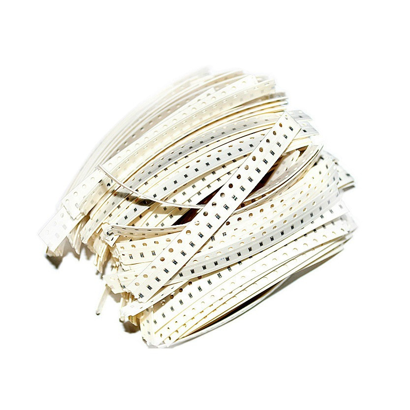 Набір резисторів SMD 1206, 660 шт (33 типи по 20 шт), діапазон 1R–1MΩ, точність 1%, фото 1