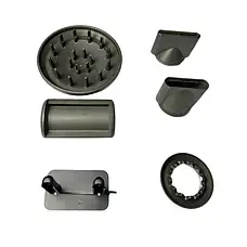 Фен стайлер для волосся 5 в 1 Premium Magic Hair 1600 Вт 5 насадок Рожевий, фото 3