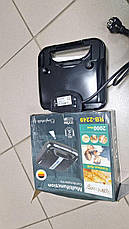 ОЧЕНКА! Гриль притискний Rainberg RB-2249, гриль для шаурми та стейків 1800 Вт (Трищина на корпусі 3083), фото 2