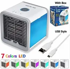 ОЧЕНКА! Кондиціонер Arctic Air охолоджувач повітря працює від USB (пошкоджена кришка, непогане паковання 3086), фото 4