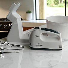 Кухонний міксер Crownberg CB-7320 настільний із підставкою і чашею, 7 швидкостей, фото 4