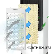 Мобільний кондиціонер 2в1 з обігрівом і охолодженням Germatic Air Max Pro BFX-8D-1668, фото 2