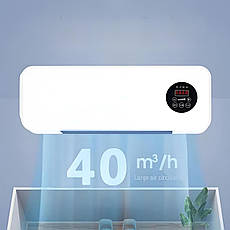 Настінний мобільний кондиціонер Germatic Air з пультом дистанційного керування MODKLI-A нагрівач 1800 Вт, фото 3