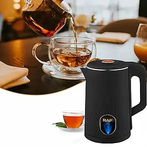 Електричний чайник RAF R7983 — потужний чайник для швидкого кип'ятіння води 1500 Вт, фото 1
