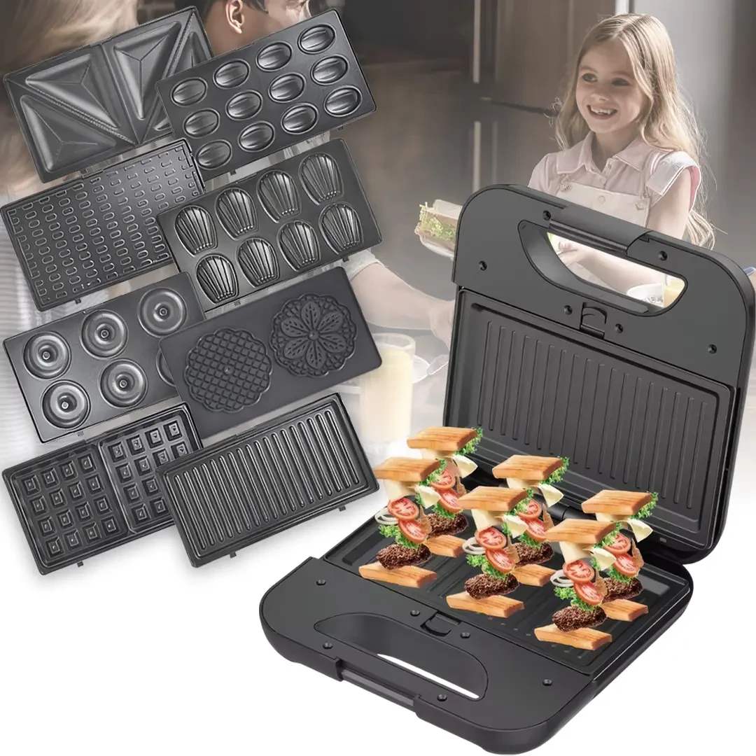 Мультипекар 8 в 1 зі знімними формами 8 типів RAF R.2291 800 Вт