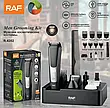 Акумуляторна машинка 18 в 1 з набором насадок і аксесуарами RAF R.4202 На підставці, фото 7