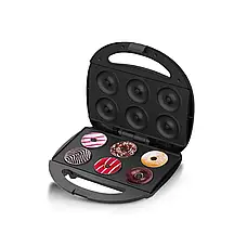 Електричний апарат для приготування пончиків RAF R.546Q Електрична хлібопічка на 6 пончиків, фото 4