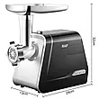 Електрична м'ясорубка з насадками та захистом від перегрівання RAF R.3375 1000 Вт, фото 9