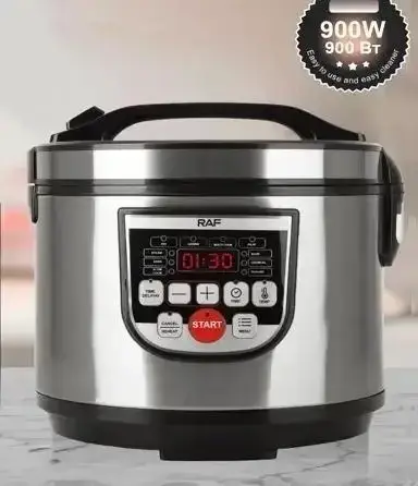 Мультиварка-маскарка RAF R.178 з антипригарною чашею електрична 5 л 900 вт, фото 1