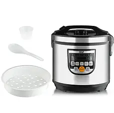 Мультиварка-маскарка RAF R.178 з антипригарною чашею електрична 5 л 900 вт, фото 5