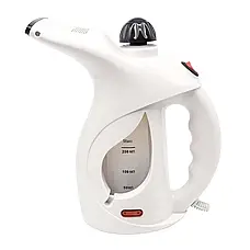 Ручний відпарювач-парогенератор для одягу RAF R.1267W Відпарювач зі щіткою для чищення одягу Білий, фото 2