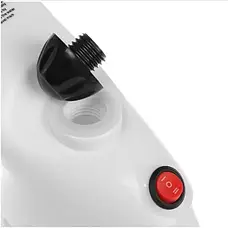 Ручний відпарювач-парогенератор для одягу RAF R.1267W Відпарювач зі щіткою для чищення одягу Білий, фото 4