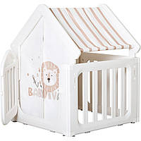 Манеж-будиночок для дітей Mealux Lulu House (арт. KD-C029 White)