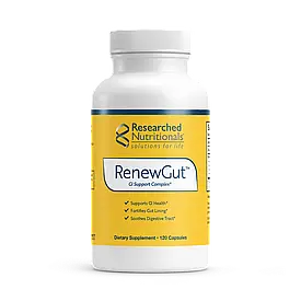 RenewGut™ Комплекс для підтримки здоров’я кишечника, 120 капсул, строк до 02/2027