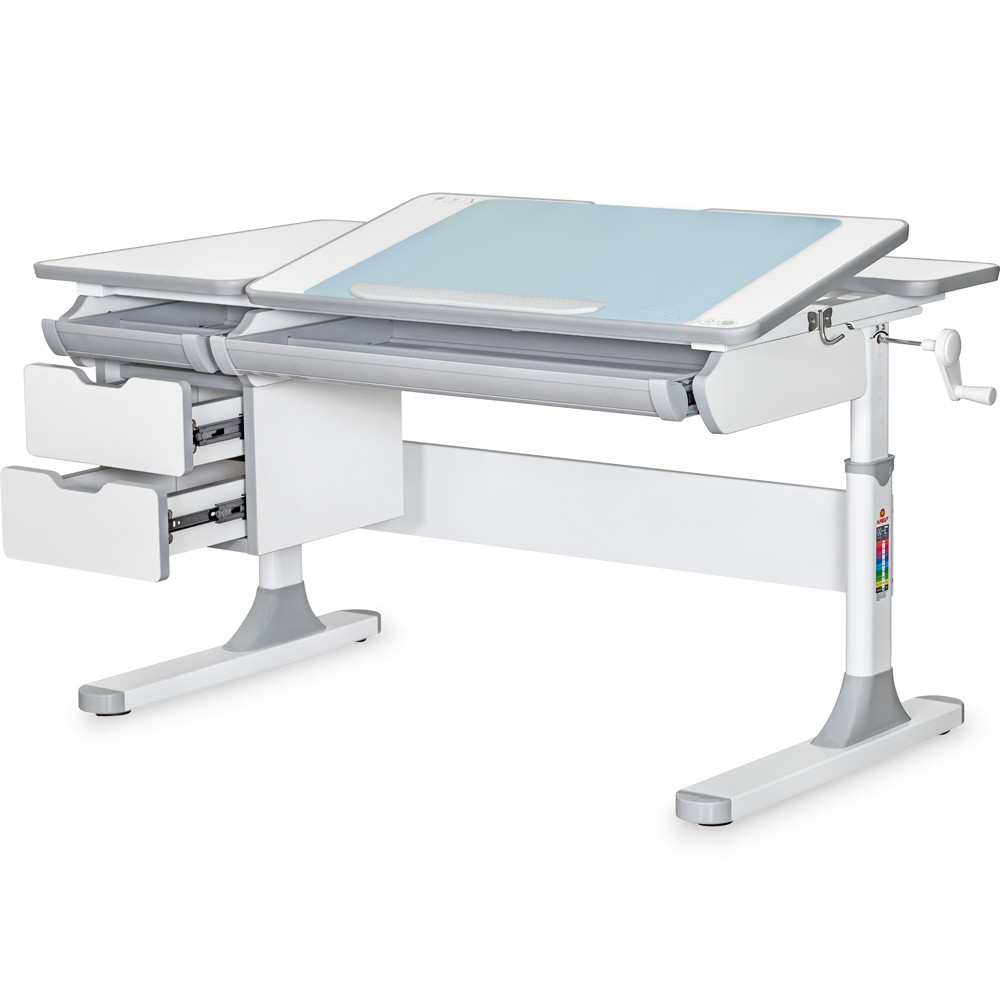 Дитячий стіл Mealux Hamilton Multicolor G Lite (арт.BD-680 W/G MC Lite)