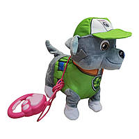 Музична Собачка на повідку "Щенячий патруль", ходить і співає англійські пісні С37777