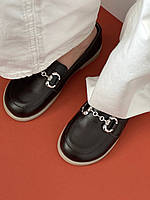 Лофери-барефути з натуральної шкіри