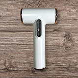 Акумуляторний фен для волосся 3 швидкості (5000mAh, 200W, 30000 об./хв), фото 4