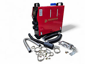 Дизельний повітряний обігрівач 5 кВт 12В з LCD-панеллю та пультом (гарантія 1 рік)