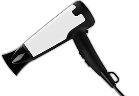 Фен з іонізацією QUIGG GT-HDI-GS-12 білий made in germany