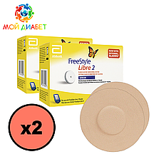 Сенсор Freestyle Libre 2 (ФріСтайл Лібре) 2 уп. і 2 тейпи в комплекті