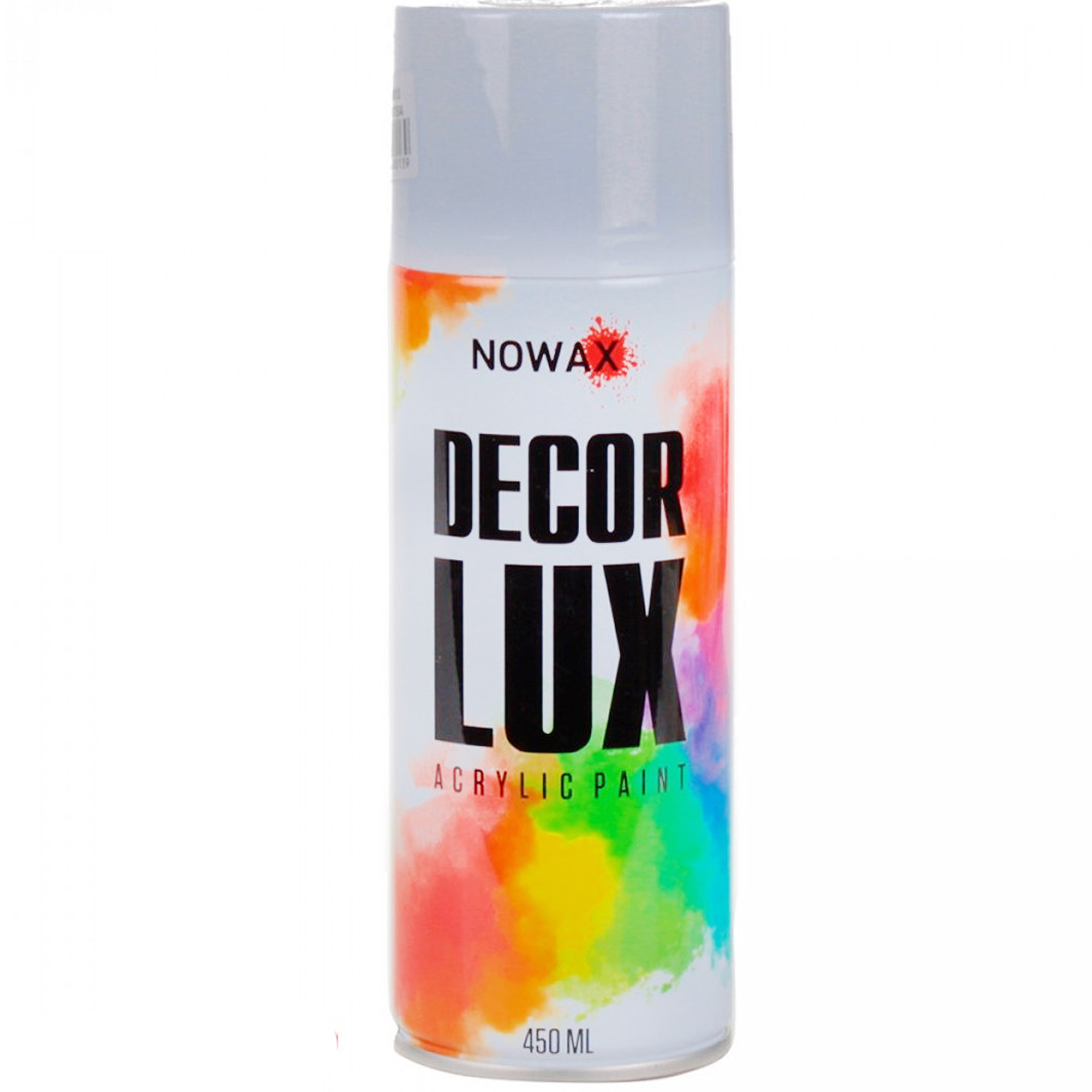 Nowax Decor Lux 9010 білий матовий, 450 мл (NX48013) фарба, фото 1