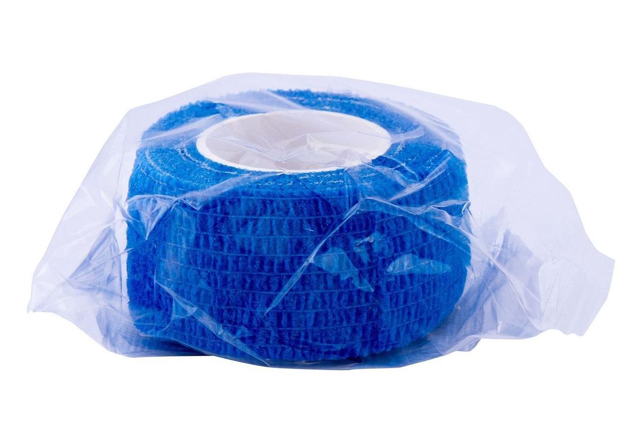 Самоклеюча фіксуюча стрічка 2,5 см х 4,5 м, для котів, собак, коней, ВРХ, фото 1